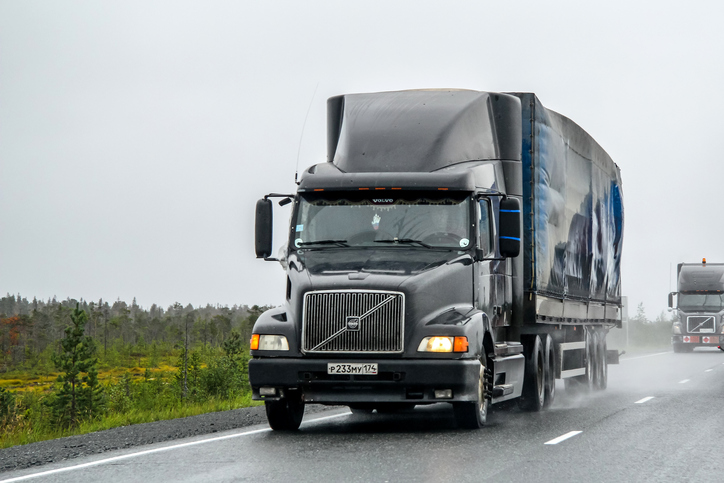 Volvo trucks like this VNL64T are common in the trucking industry