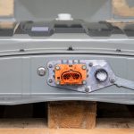 electric vehicle battery pack with high voltage safety disconnect system